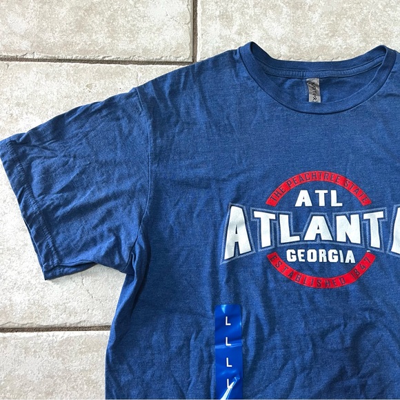 NWOT Men’s Atlanta Georgia Graphic Short-Sleeve T-Shirt - Picture 5 of 8